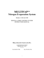 MULTIVAP 11364-11300 Models User Manual