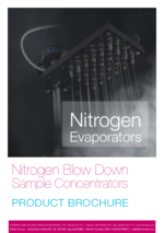 Nitrogen Blow Down Sample Concentrators Brochure
