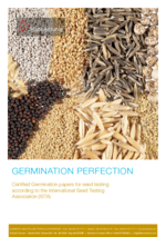 Seed Germination Test Papers Brochure