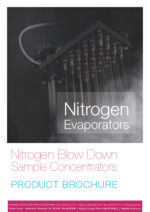Nitrogen Blow Down Sample Concentrators Brochure