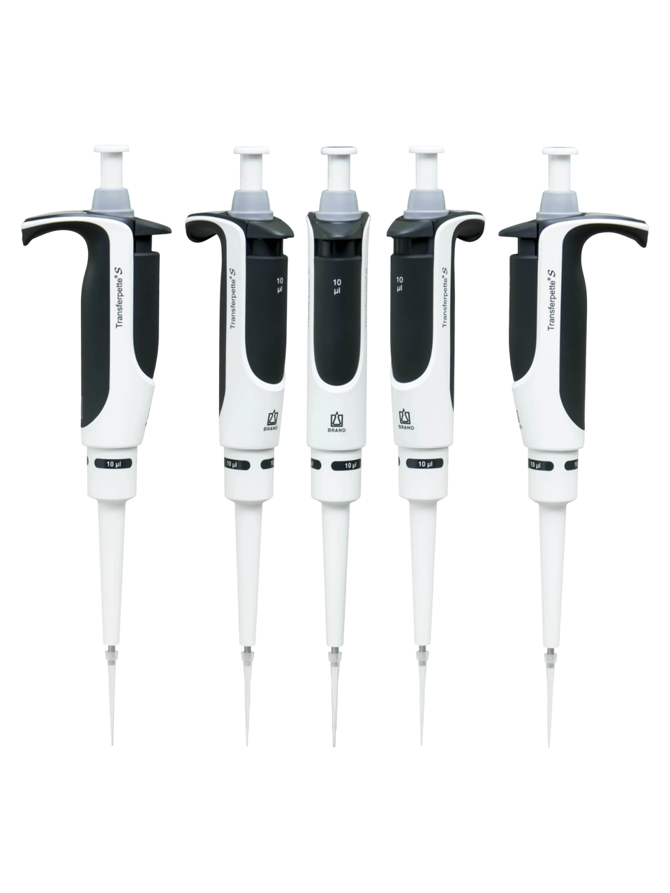 Mikropipet (Otomatik Pipet), Transferpette® S, Otoklavlanabilir, Tek Kanallı, Gri, 10 µl Sabit Hacimli, 0,1 µl Hassasiyet