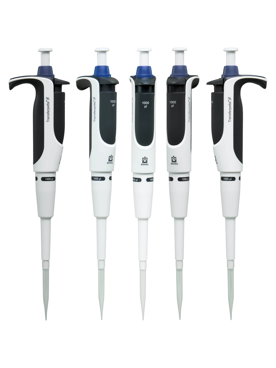 Micropipette (Automatic Pipette), Transferpette® S, Autoclavable, Single Channel, Blue, 1.000 µl Fixed Volume, 6 µl Accuracy