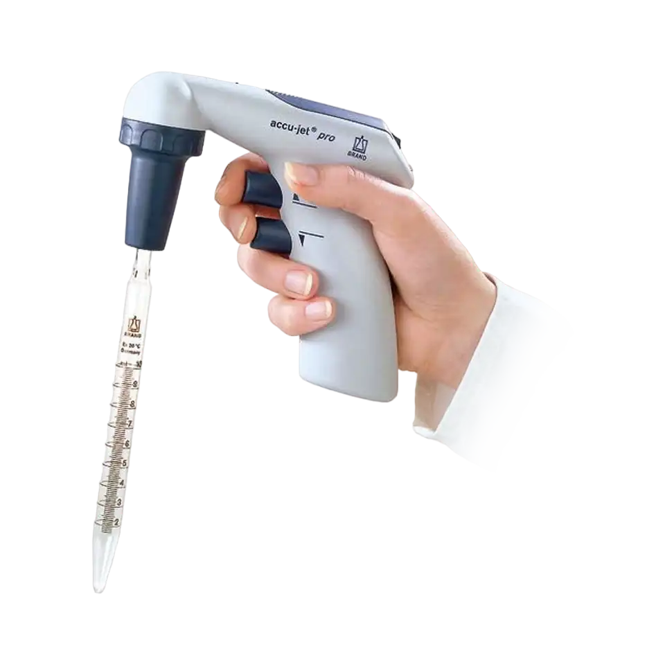 Pipetting Aid, Accu-jet® S, Rechargeable, Anthracite, 0,1-200 ml Capacity, Adjustable Speed Level