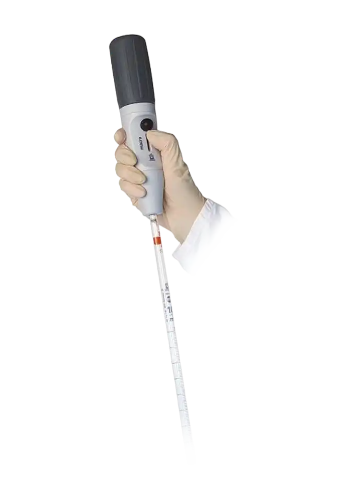 Pipetting Aid, Macro, Manual, Ergonomic Body, 0,1-200 ml Capacity