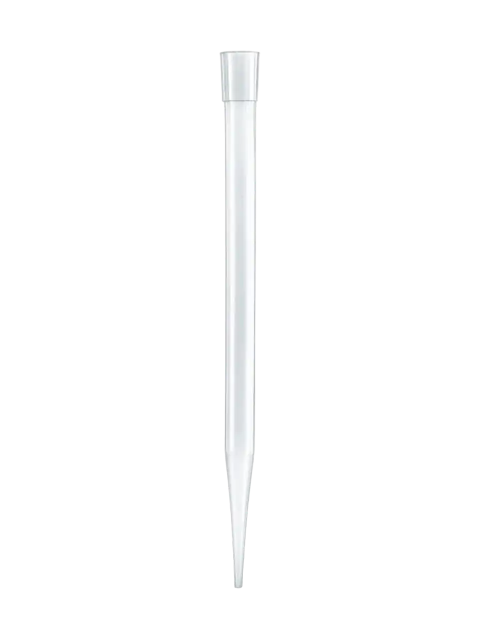 Pipette Tips, P.P, Clear, CE-IVD, Autoclavable, 500-5.000 μl, W/O Filter, Non-sterile, 160 mm Length, 200 pcs/bag