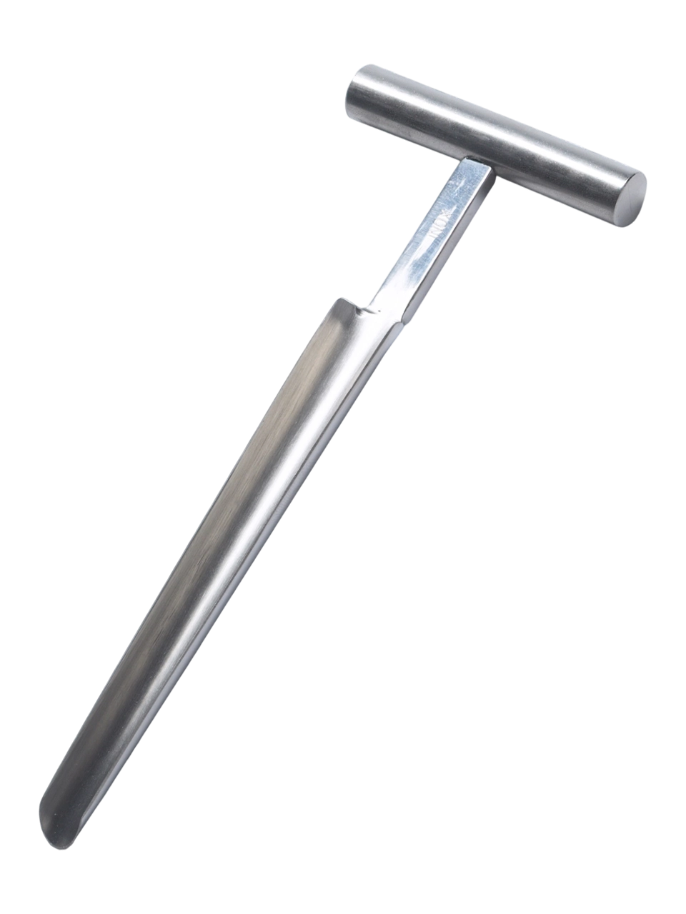 Peynir Numune Alma Kalıbı, Paslanmaz Çelik Gövde, Metal Sap, 165 mm Toplam Uzunluk