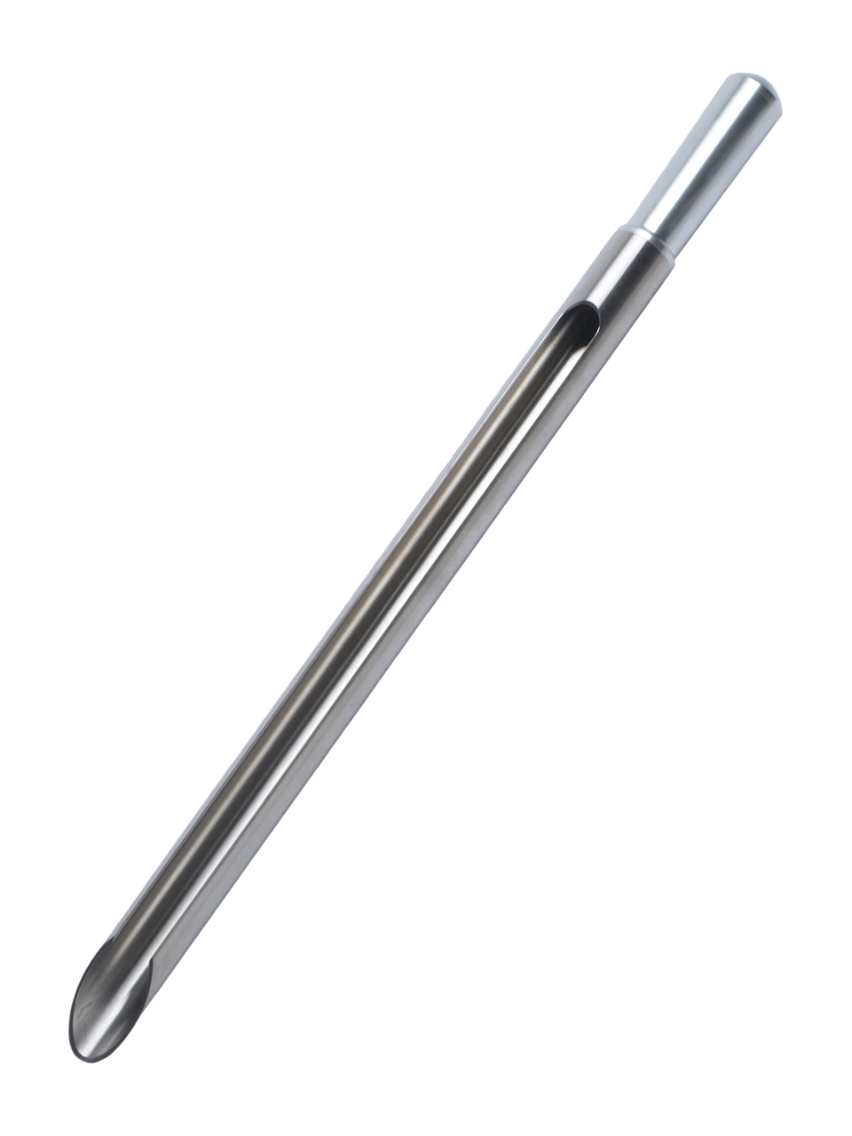 Süt Tozu Numune Alma Kalıbı, Paslanmaz Çelik Gövde, 230 ml Hacim, 375 mm Dolum Uzunluğu
