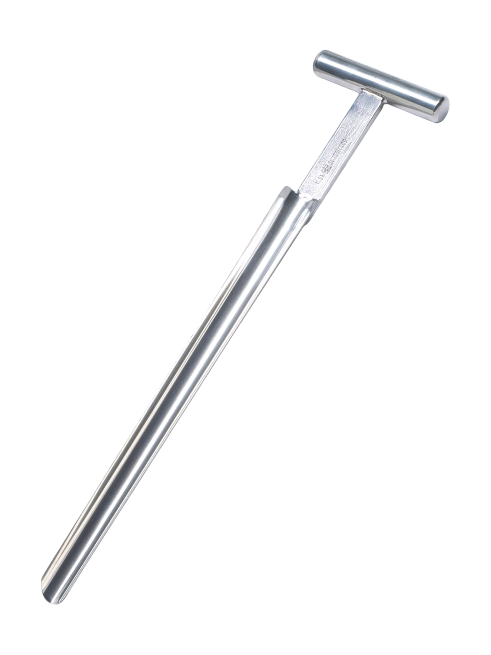 Terayağı Numune Alma Kalıbı, Krom-Nikel Çelik Gövde, Metal Sap, 343 mm Toplam Uzunluk