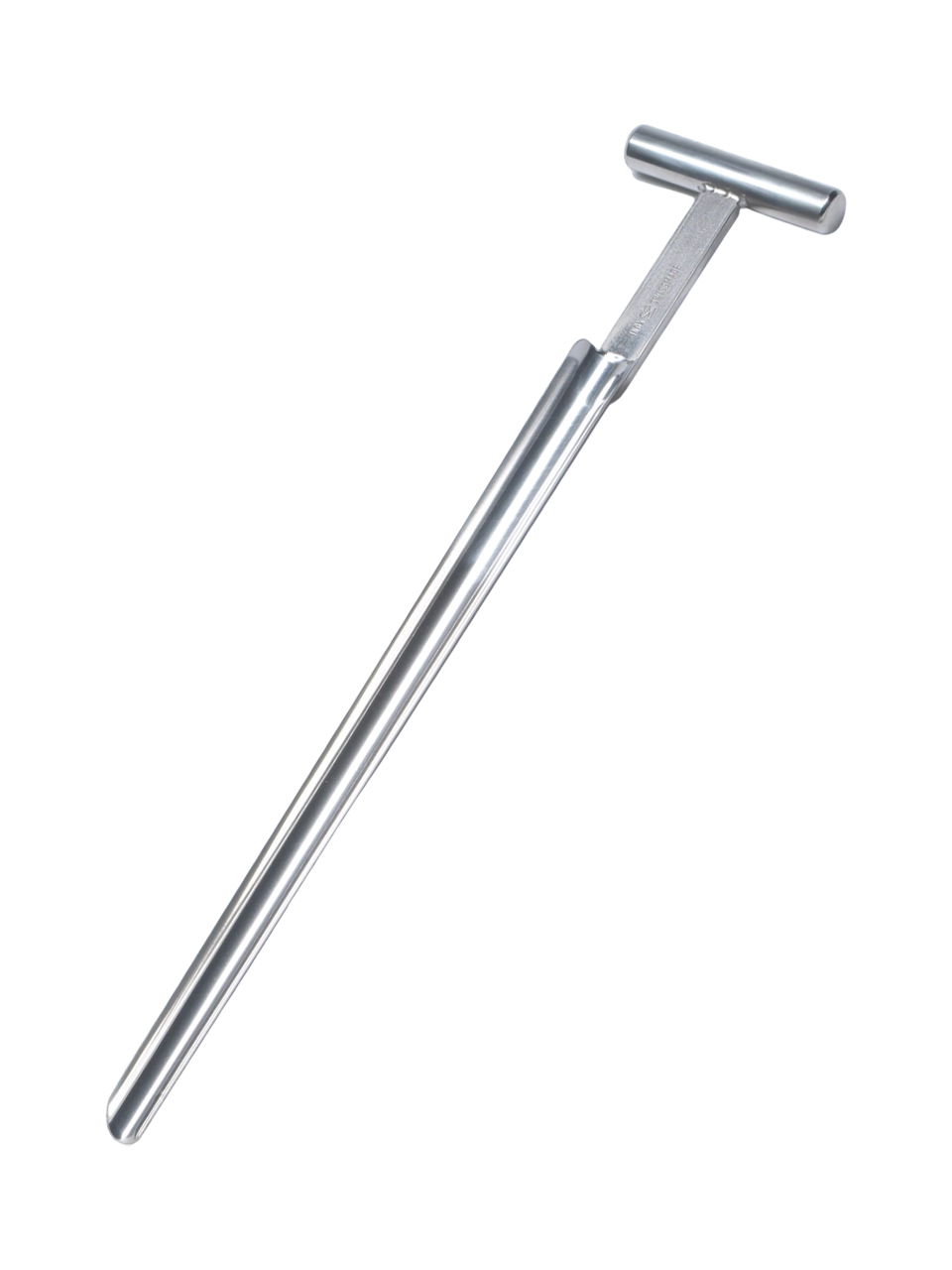 Terayağı Numune Alma Kalıbı, Krom-Nikel Çelik Gövde, Metal Sap, 410 mm Toplam Uzunluk