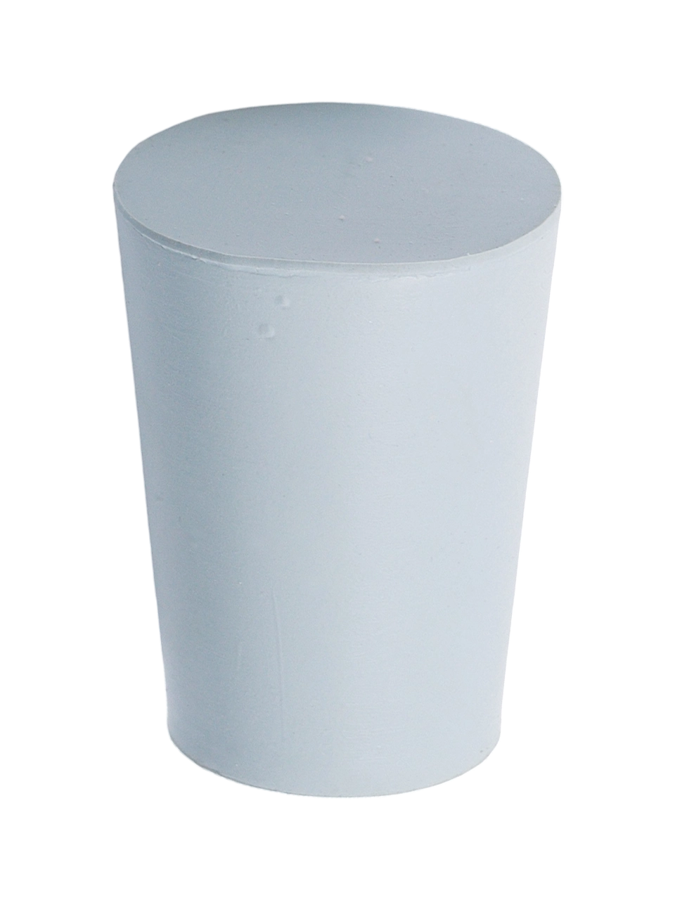 Stopper, Rubber, Conical, without Hole, for Powdered Milk Butyrometers, 17 mm/22 mm Diameter, 30 mm Height