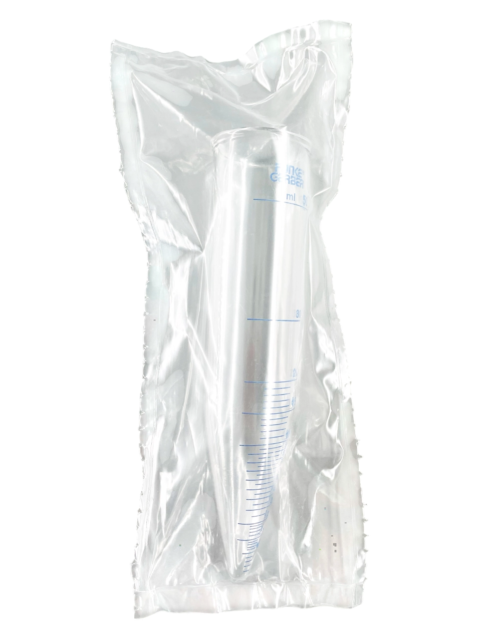 Çözünürlük İndeksi Tüpü (ADPI), Cam, 31x134 mm, Konik Tabanlı, 50 ml Hacim, 0-20 ml Aralığında Dereceli, Kapaksız