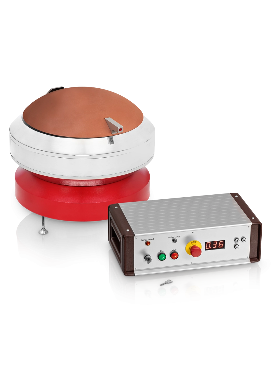 Centrifuge, Safety, Desktop Type, 600 RPM, without Heater, with Electronic Control Unit, 8 Mojonnier Extraction Tubes Capacity