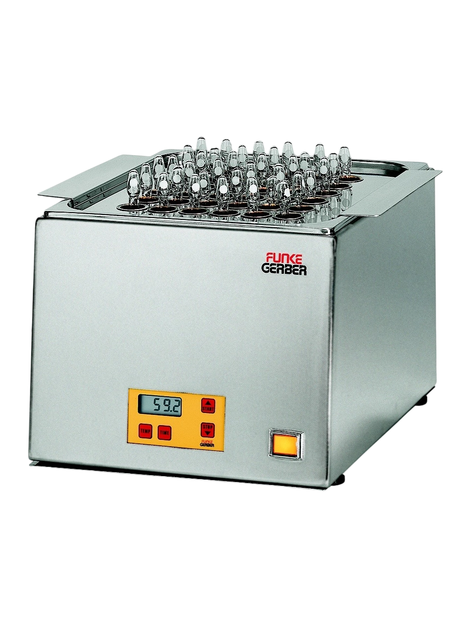 Water Bath, WB 436-D, Room Temp. +5-100°C, Time Adjusted, LED Display, Stainless Steel Lid (Sold Separately), 18 L Stainless Steel Bath