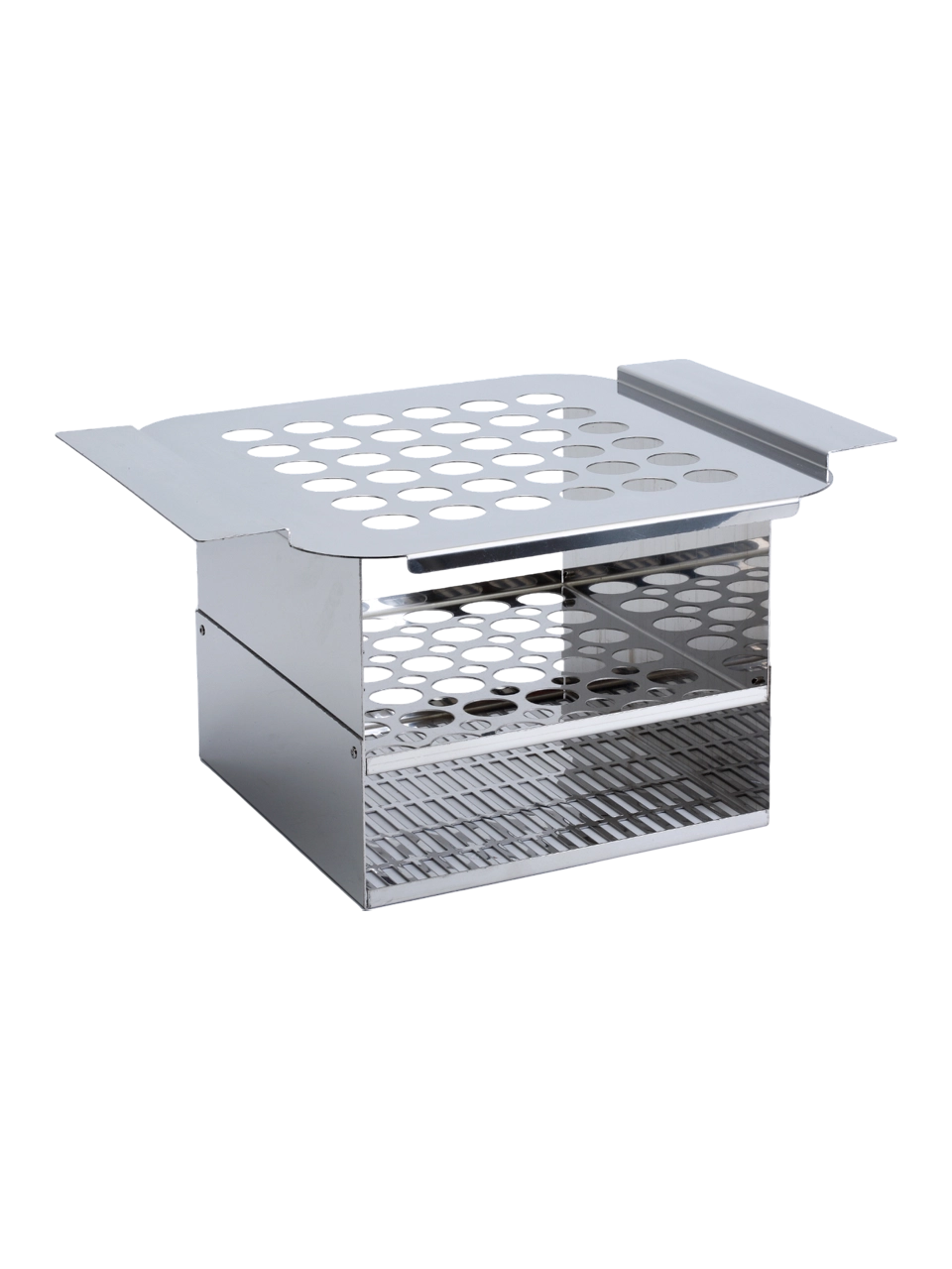 Butyrometer Stand, Stainless Steel, for WB-436 Water Baths, 36 Well, 27 mm Hole Diameter, 383 x 320 x 200 mm