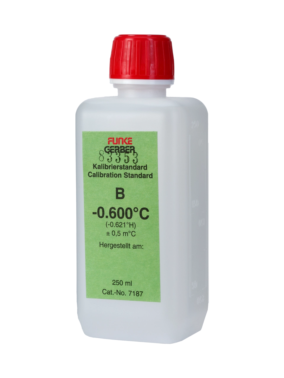 Calibration Standard Solution B, for CryoStar Cryoscop, -0.600°C - 250 ml