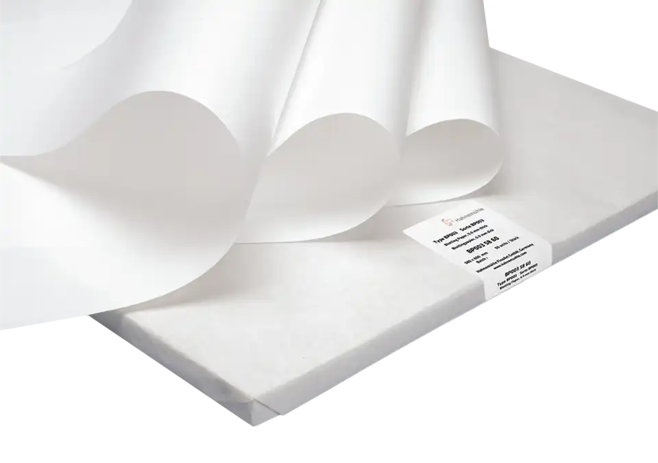 Blotlama Kağıdı, Grade BP 003, Pürüzsüz, Orta Emicilik, Yaprak Şeklinde, 580 x 600 mm, 50 adet/paket