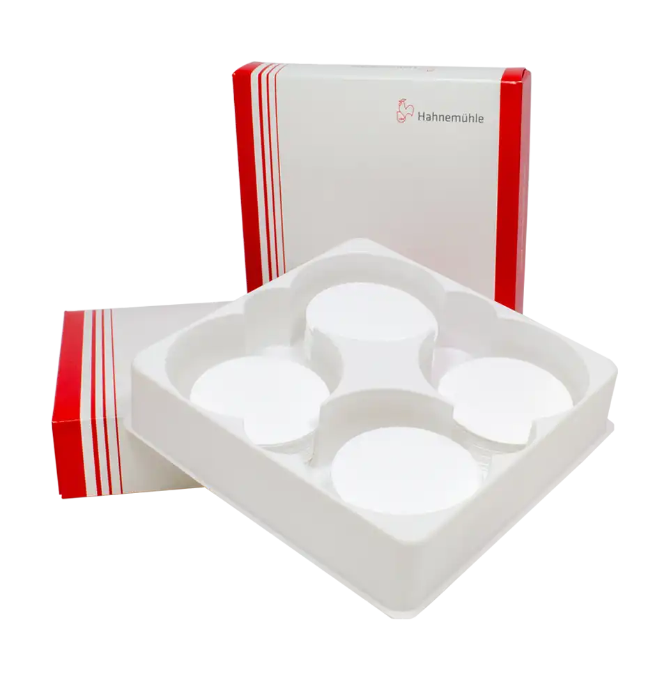 Kuvars Mikroelyaf Filtre, Grade QFH, Bağlayıcı İçermez, Düz Daire, 47 mm Çap, 50 adet/paket
