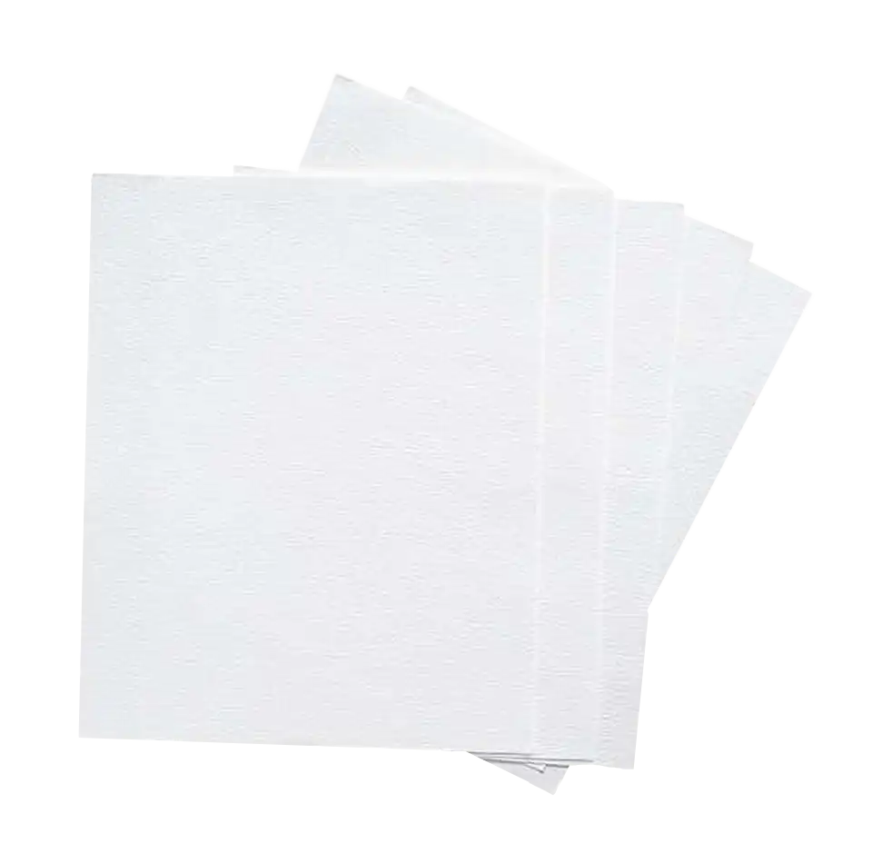 Kuvars Mikroelyaf Filtre, Grade QFH, Bağlayıcı İçermez, Yaprak Şeklinde, 203 x 254 mm, 50 adet/paket