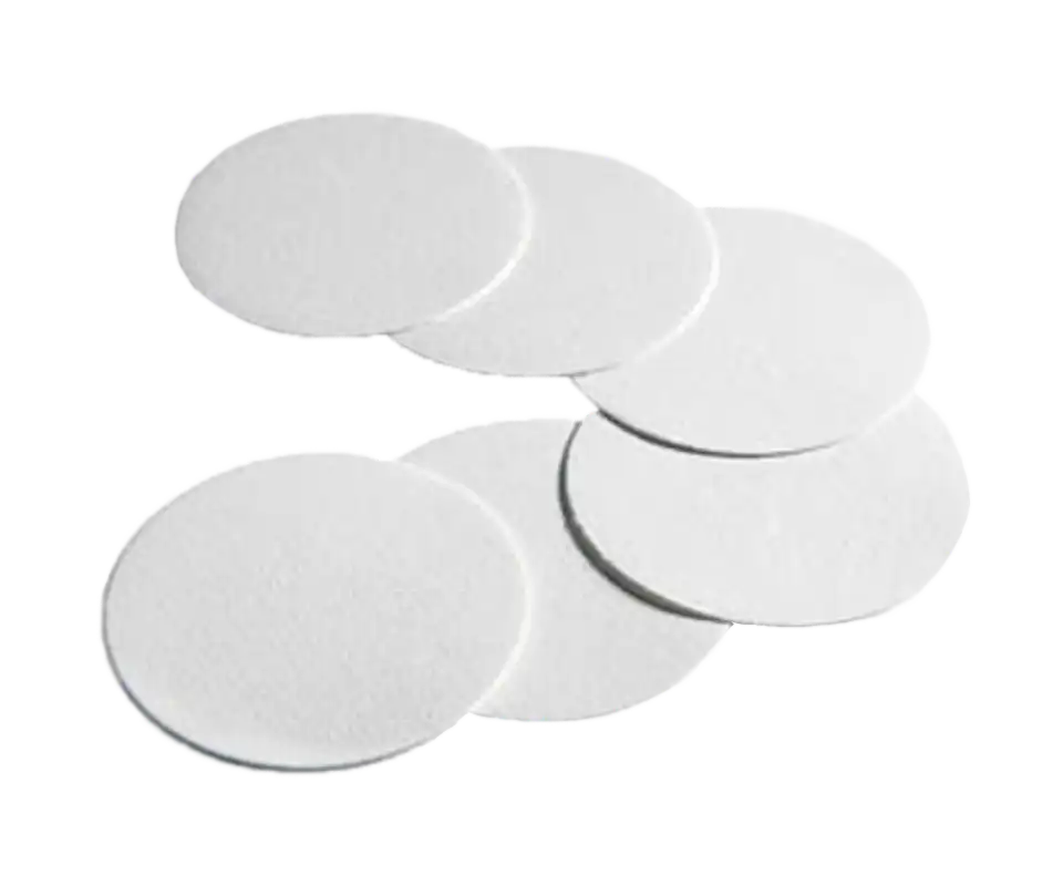Teknik Filtre Kağıdı, Grade 2282, Pürüzsüz, Düz Daire, 25 mm Çap, 100 adet/paket