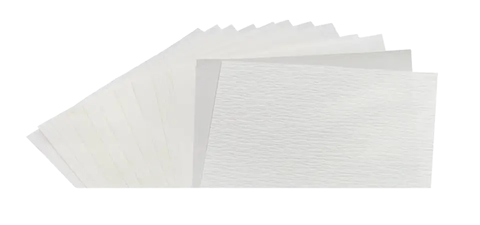 Teknik Filtre Kağıdı, Grade 520b, Kreplenmiş, Yaprak Şeklinde, 1000 mm x 1000 mm, 100 adet/paket