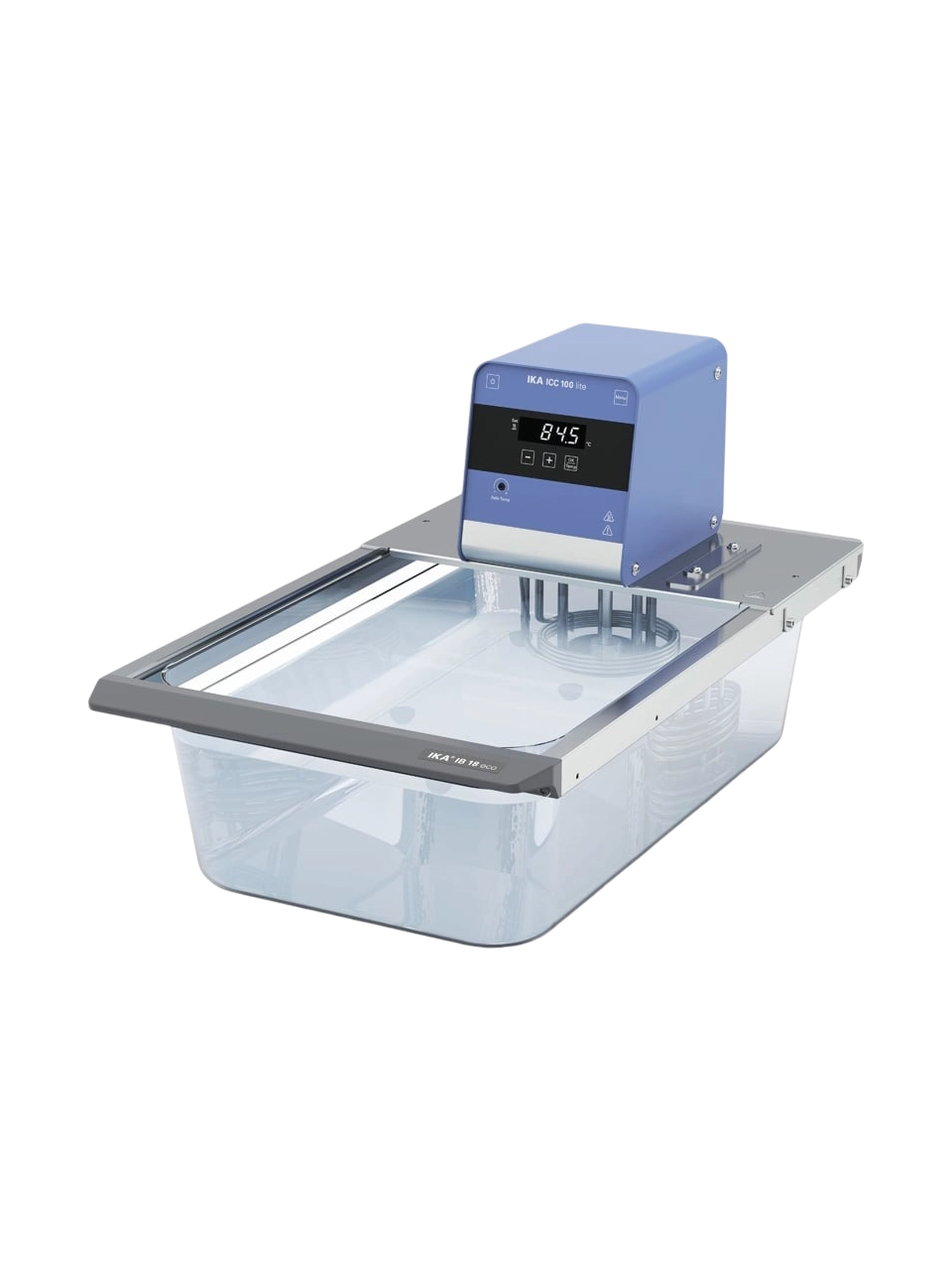 Sirkülasyonlu Su Banyosu, ICC 100 Lite Eco 18, Ortam Sıcaklığı-100°C, Pompasız, 18 L Plastik Banyo, LED Ekran