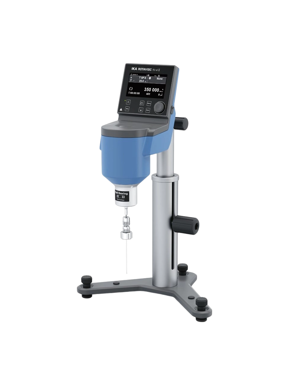 Viskozimetre, ROTAVISC SBS hi-vi II Complete, 0,01-200 RPM, 600 ml Kap Hacmi, 320000000 mPas Maksimum Viskozite Zaman Ayarlı, TFT Ekran