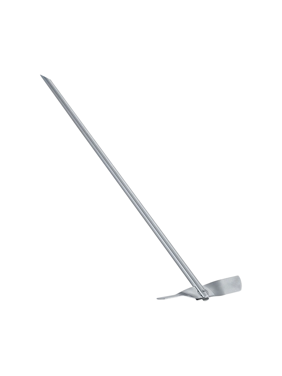 Mekanik Karıştırıcı Şaftı, R 1355, Paslanmaz Çelik, Santrifüjel Kafalı, ≤ 800 RPM, 8 mm Çap, 550 mm Uzunluk, 100/24 mm Kafa Çapı