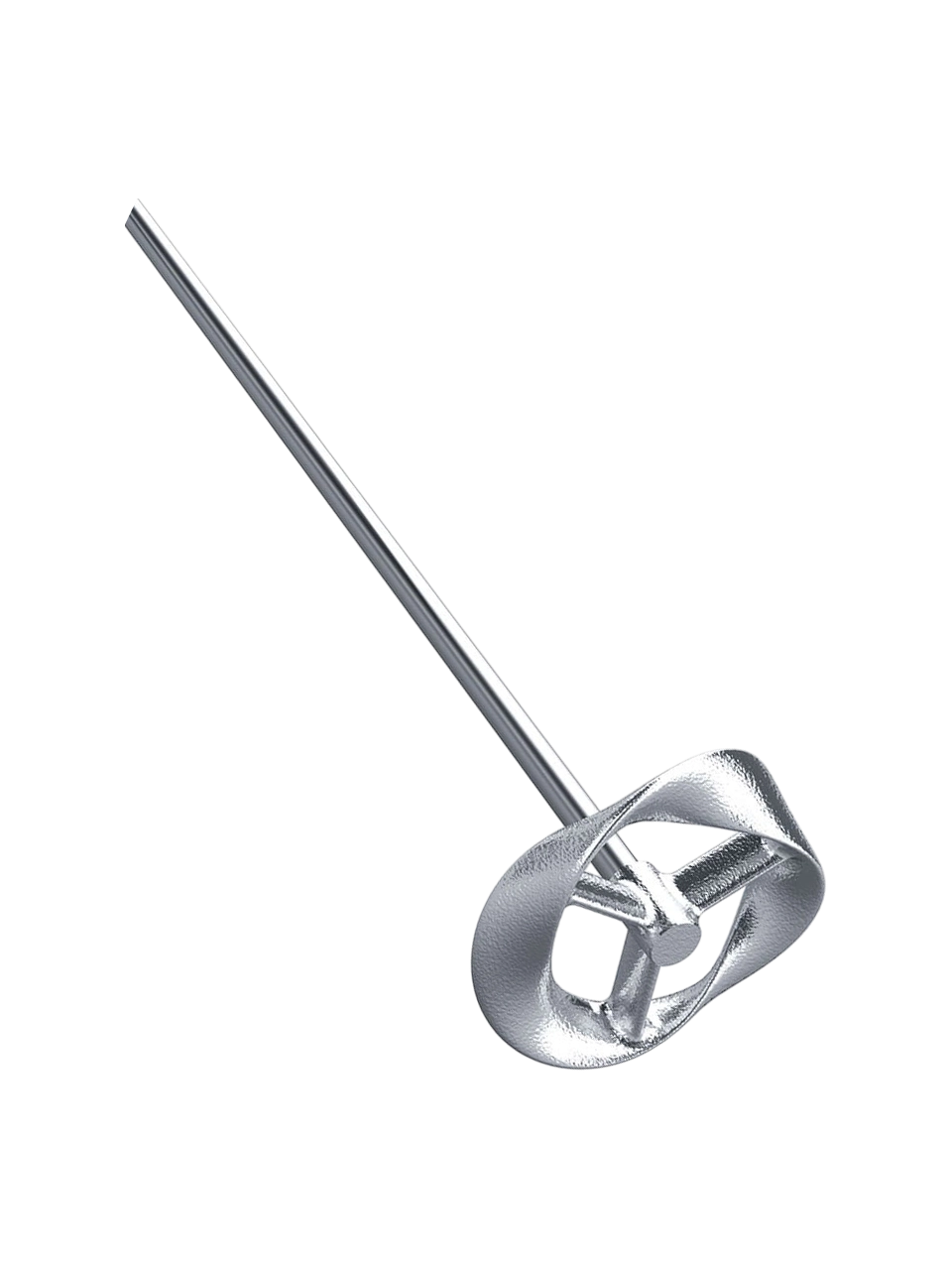 Mekanik Karıştırıcı Şaftı, R 3000.1, Paslanmaz Çelik, Moebius Kafalı, ≤ 800 RPM, 10 mm Çap, 565 mm Uzunluk, 100 mm Kafa Çapı