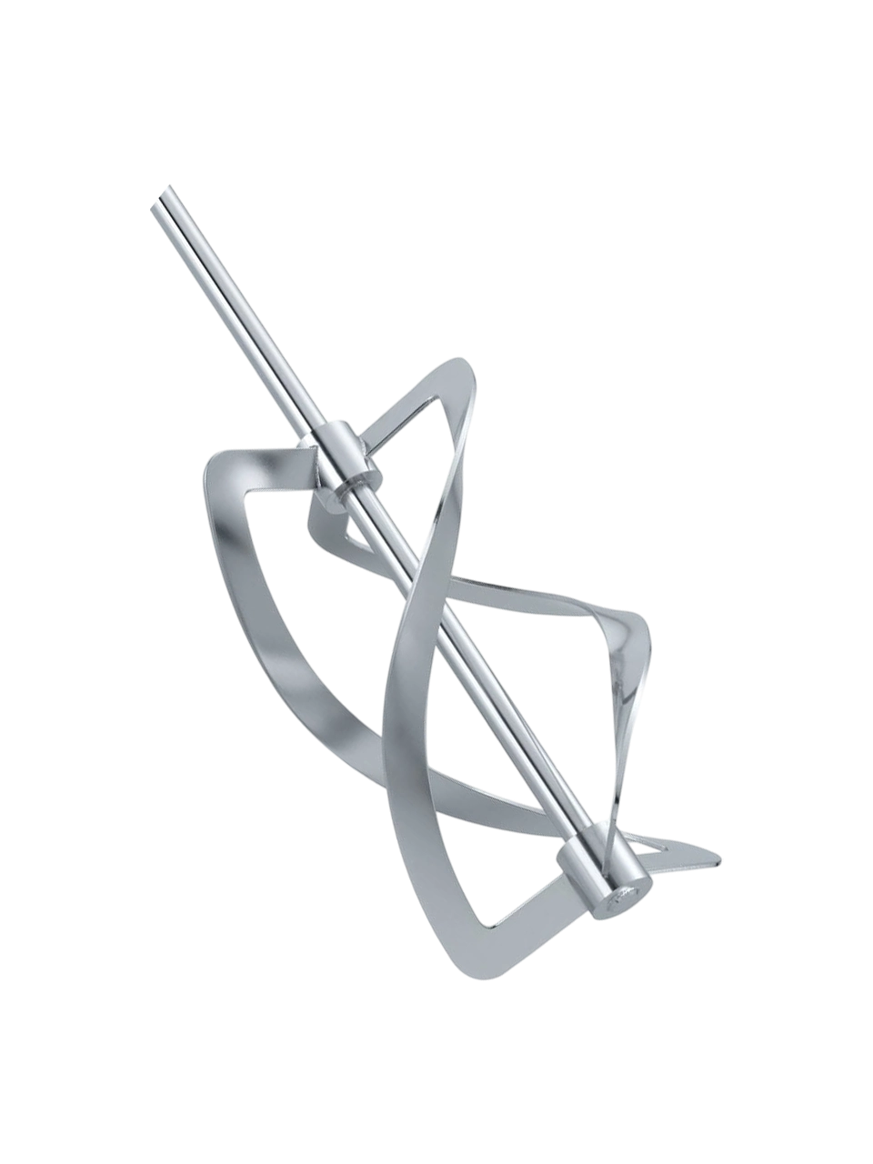 Mekanik Karıştırıcı Şaftı, R 3003.1, Paslanmaz Çelik, Spiral Kafalı, ≤ 800 RPM, 10 mm Çap, 550 mm Uzunluk, 100 mm Kafa Çapı