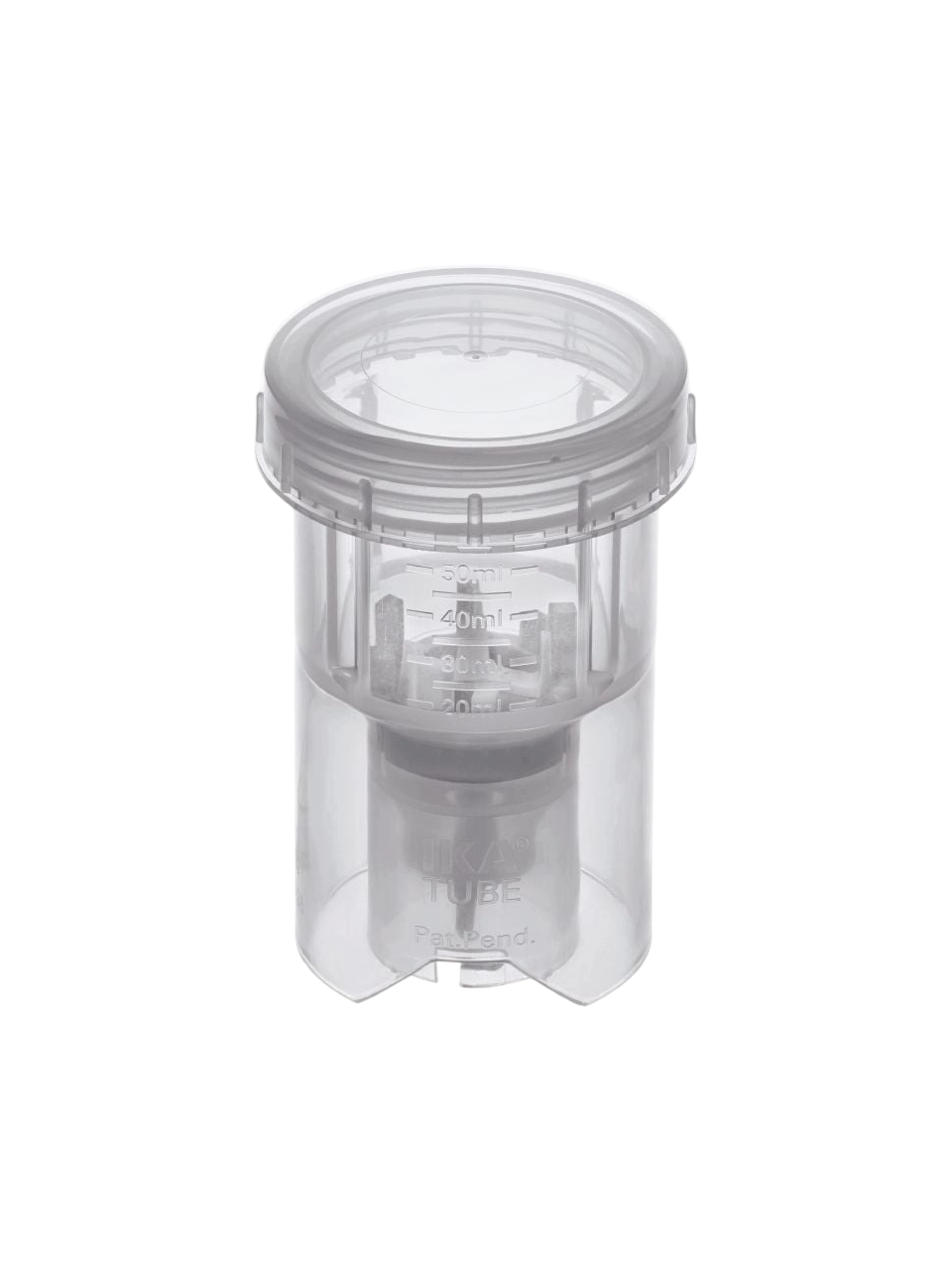 Dispersiyon Tüpü, DT-50 Eco, P.P, PES + PTFE Dispersiyon Ünitesi, IKA ULTRA-TURRAX® Tube Drive/Drive Control İçin, Tek Kullanımlık, Non-Steril, 48 mm Çap, 50 ml Hacim, 10 adet/paket