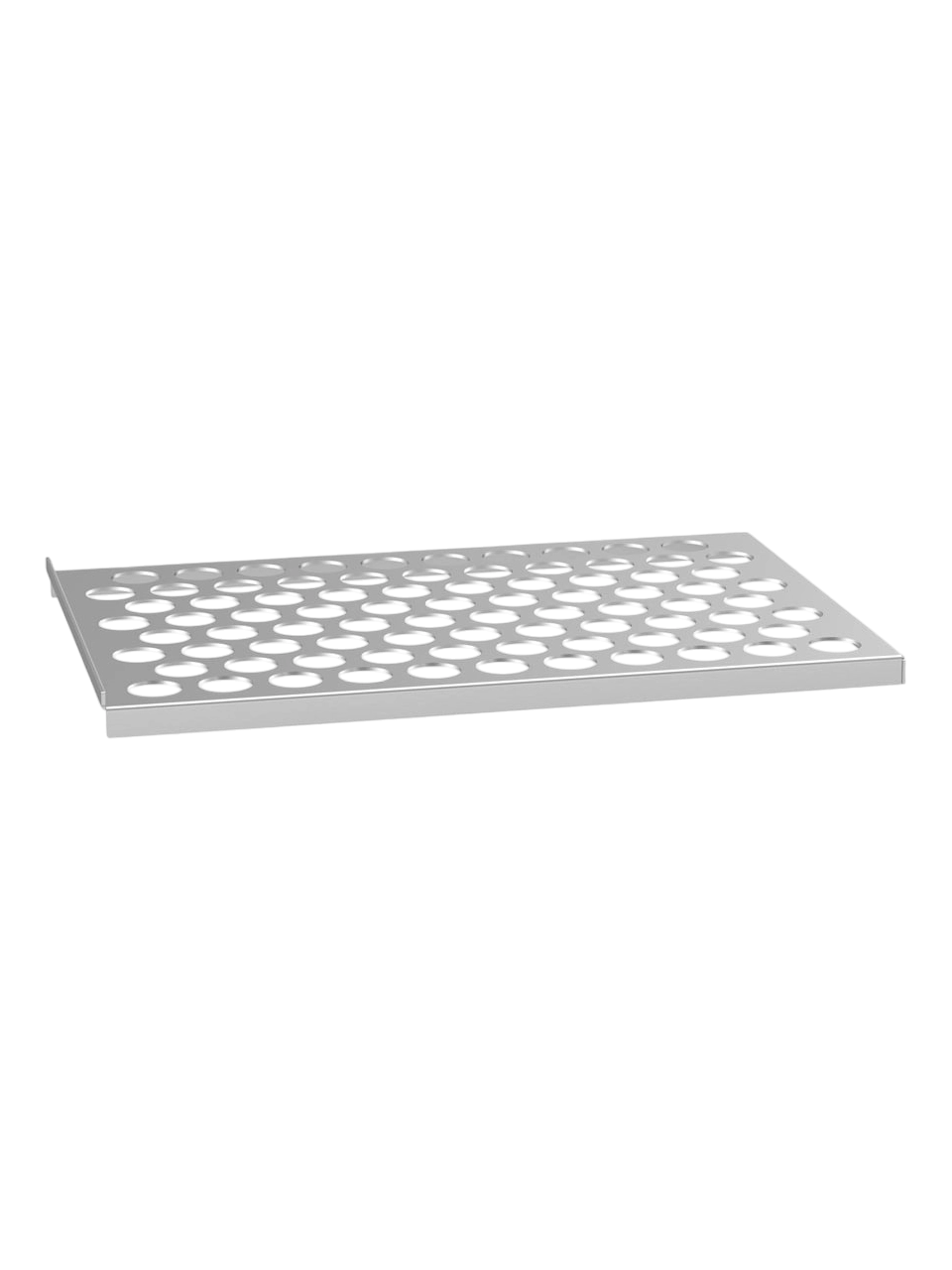 Tüp Standı Rafı, Paslanmaz Çelik, Orta/Büyük Boy IKA Banyolarda ICC Değişken Stand İle Kullanım İçin, 84 Adet Maksimum 13 mm Çaplı Tüp Kapasitesi, 2 adet/paket