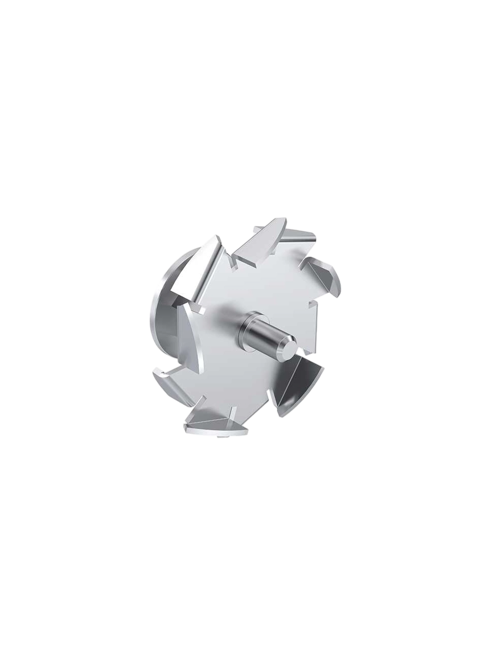Mechanical Homogenizer Shaft Head, D 60, Dissolver Head, Stainless Steel, for IKA S 65 Series Mechanical Homogenizer Shafts, 60 mm Diameter