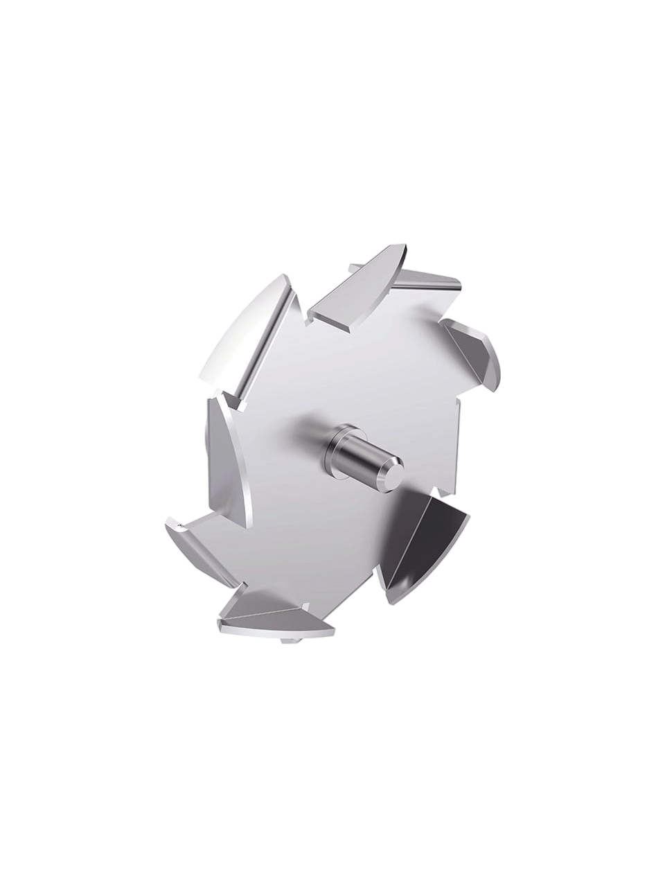 Mechanical Homogenizer Shaft Head, D 80, Dissolver Head, Stainless Steel, for IKA S 65 Series Mechanical Homogenizer Shafts, 80 mm Diameter