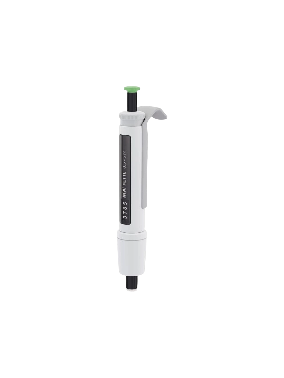 Mikropipet (Otomatik Pipet), IKA PETTE Vario, Otoklavlanabilir, Tek Kanallı, Yeşil, 500-5.000 µl Ayarlanabilir Hacimli (Analog), 30 µl Hassasiyet, 5 µl Artış