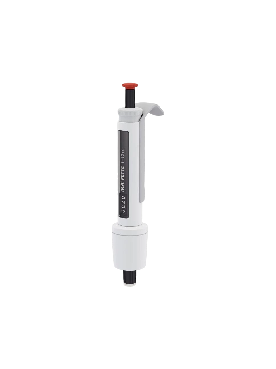 Mikropipet (Otomatik Pipet), IKA PETTE Vario, Otoklavlanabilir, Tek Kanallı, Kırmızı, 1.000-10.000 µl Ayarlanabilir Hacimli (Analog), 60 µl Hassasiyet, 10 µl Artış