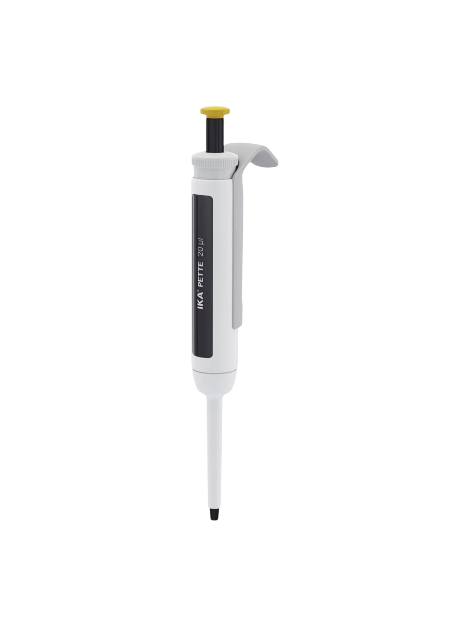 Micropipette (Automatic Pipette), IKA PETTE Fix, Autoclavable, Single Channel, Yellow, 20 μl Fixed Volume, 0,2 µl Accuracy
