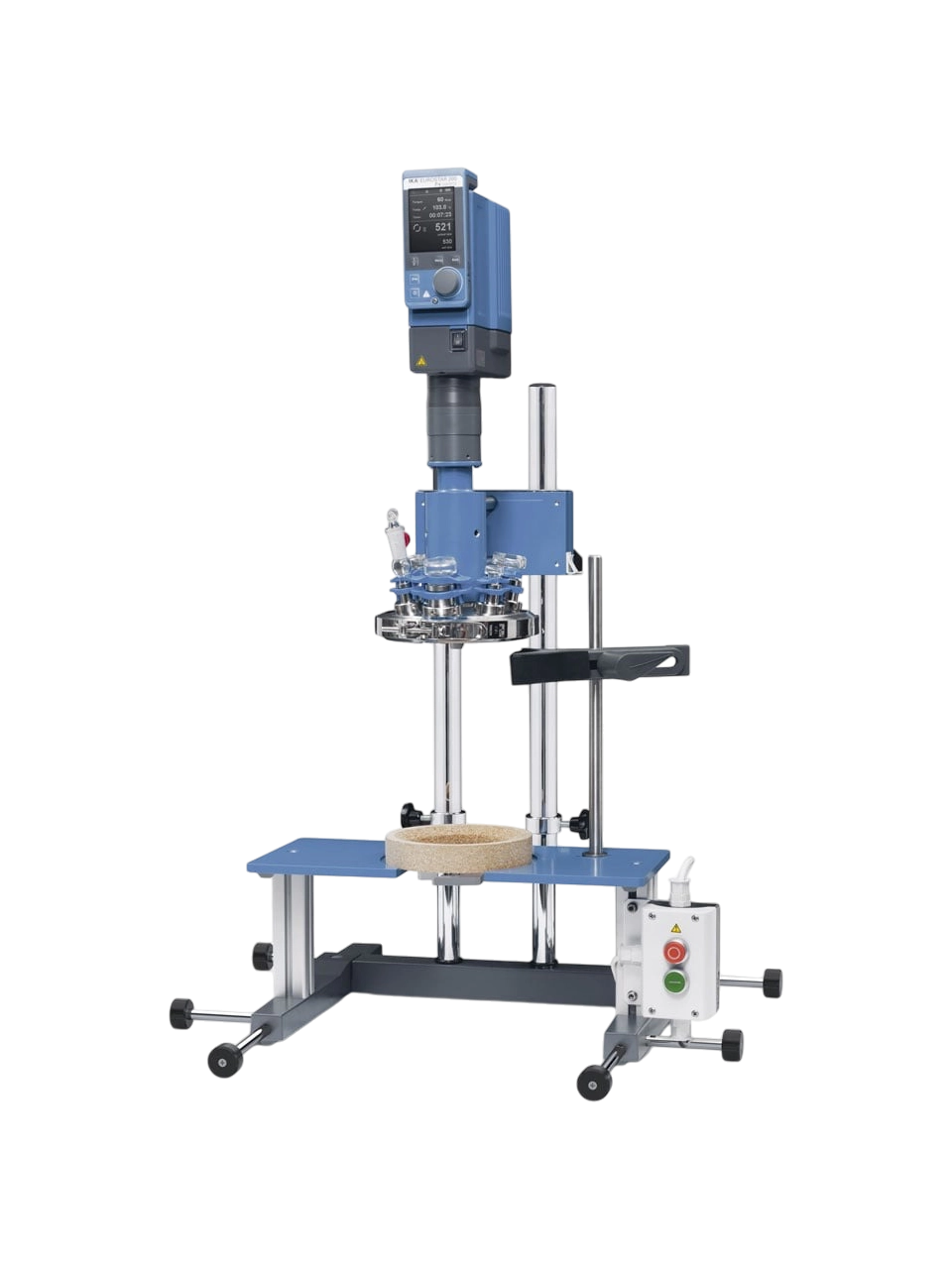 Laboratuvar Reaktörü, LR-2.ST High-Performer, -50...+230°C Çalışma Sıcaklığı, 660 Ncm Maksimum Tork, IKA EUROSTAR 200 P4 Control Mekanik Karıştırıcılı, 2 L Hacim