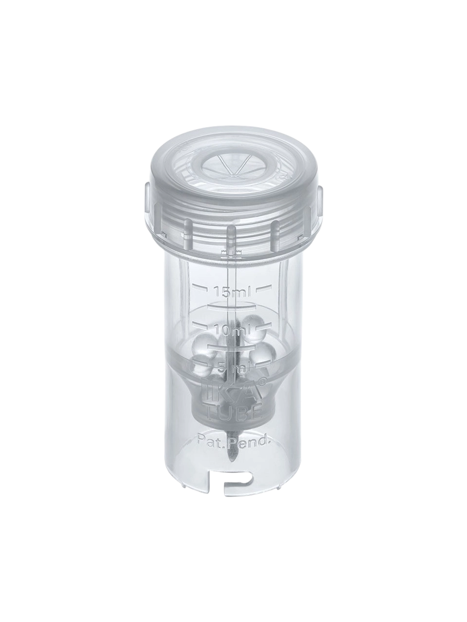 Bilyalı Öğütme Tüpü, BMT-20-G-M-Gamma, P.P, Cam Bilyalı, IKA ULTRA-TURRAX® Tube Drive/Drive Control İçin, Steril, 29 mm Çap, 20 ml Hacim, 20 adet/paket