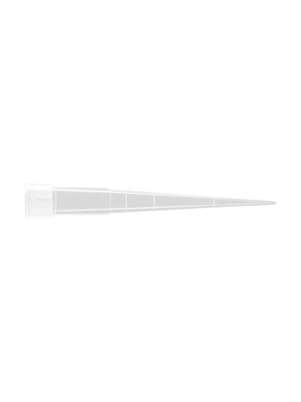 Pipette Tips, P.P, Transparent, Autoclavable, 200 µl, W/O Filter, Non-sterile, (10 x 1.000 pcs), 10000 pcs/bag