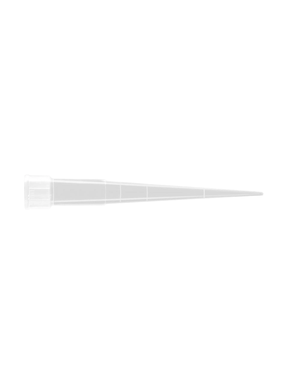 Pipet Ucu, P.P, Şeffaf, Otoklavlanabilir, 200 µl, Filtresiz, Non-steril, (4 Stackpack x 5 x 96 rack), 1920 adet/koli