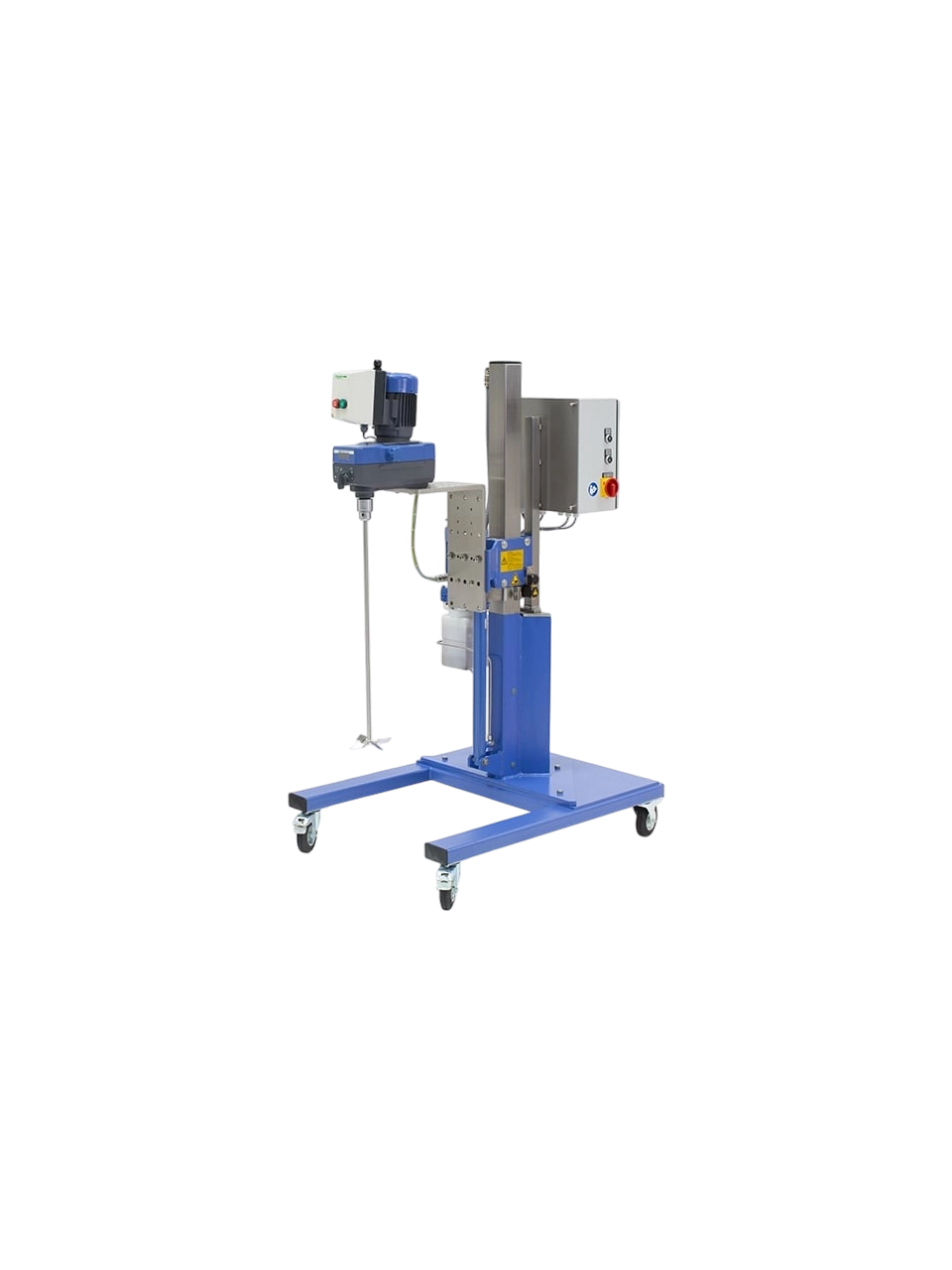 Hareketli Zemin Standı, R 6547 E, Elektro Hidrolik Pompa, IKA RW 47 Digital ve T 65 Digital İçin, 800 mm x 1635 mm x 1010 mm Ölçüler