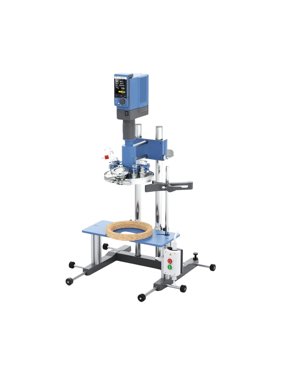 Laboratuvar Reaktörü, LR-5.ST High-Performer, -50...+230°C Çalışma Sıcaklığı, 660 Ncm Maksimum Tork, IKA EUROSTAR 200 P4 Control Mekanik Karıştırıcılı, 5 L Hacim
