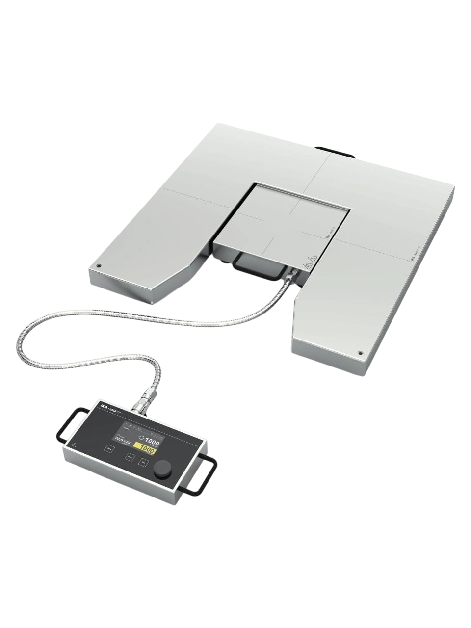 Platform Uzantısı, I-MAG SP 300, Paslanmaz Çelik, IKA I-MAG Cart Taşıma Arabası İçin, 700 x 80 x 740 mm Ebatlar, Maksimum 400 kg Yükleme