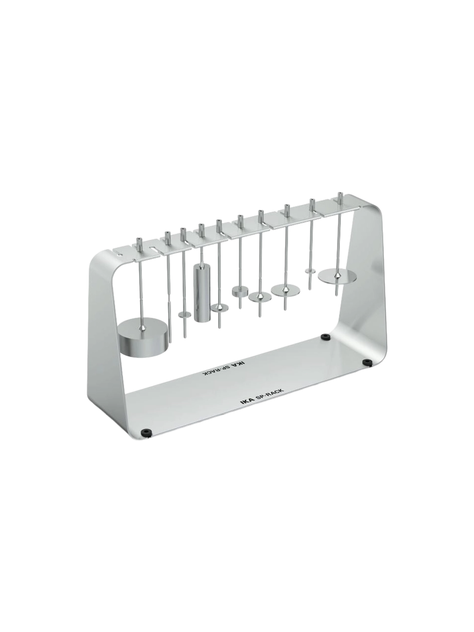 Şaft Standı, SP RACK, Paslanmaz Çelik, IKA Viskozimetre Şaftları İçin, 12 Adet Şaft Kapasiteli, 290 x 160 x 80 mm Ebatlar
