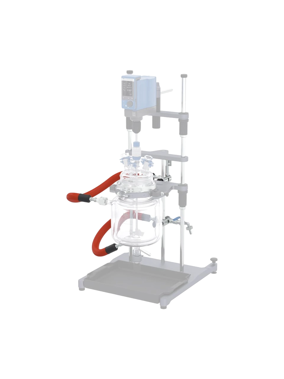 Draining Set, LT 5.40, for IKA EasySyn Synthesis Reactors, Consists of 2 Temperature Hoses and Venting/Draining Valves