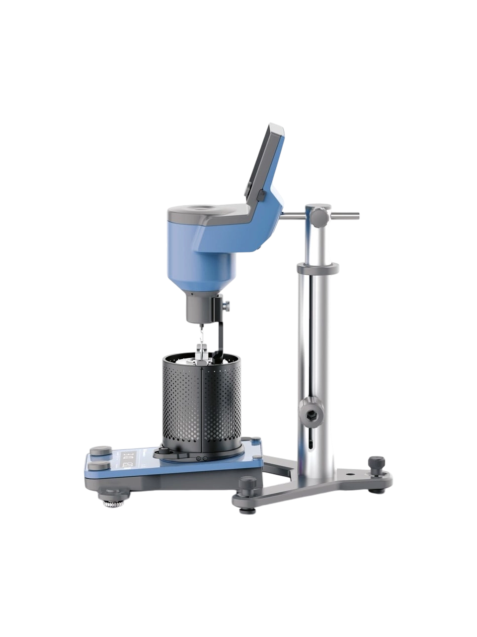 Isıtıcı Tabla (Hot Plate) Sistemi, IKA ROTATEMP, ROTAVISC ve ROTATEMP Viskozimetreler İçin, Alüminyum Plaka, 0-300°C, 7-13 ml, Zaman Ayarlı, LED Ekran