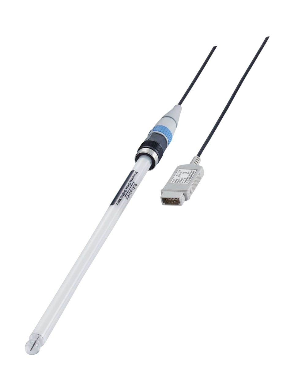 pH Elektrodu, SY pH 325, 100-250-500-1000 ml IKA EasySyn Sentez Reaktör Hazneleri İçin, 0-14 pH, Sıcaklık Sensörlü (0/130°C), 12 x 325 mm Ebatlar