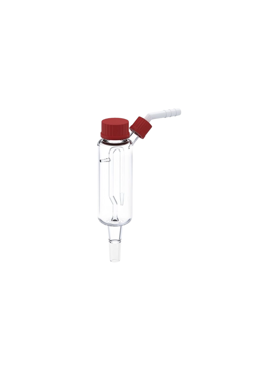 Oil Bubbler, SY OB 14, Borosilicate Glass, for IKA EasySyn Advanced Synthesis Reactors, NS 14/23 Male Joint
