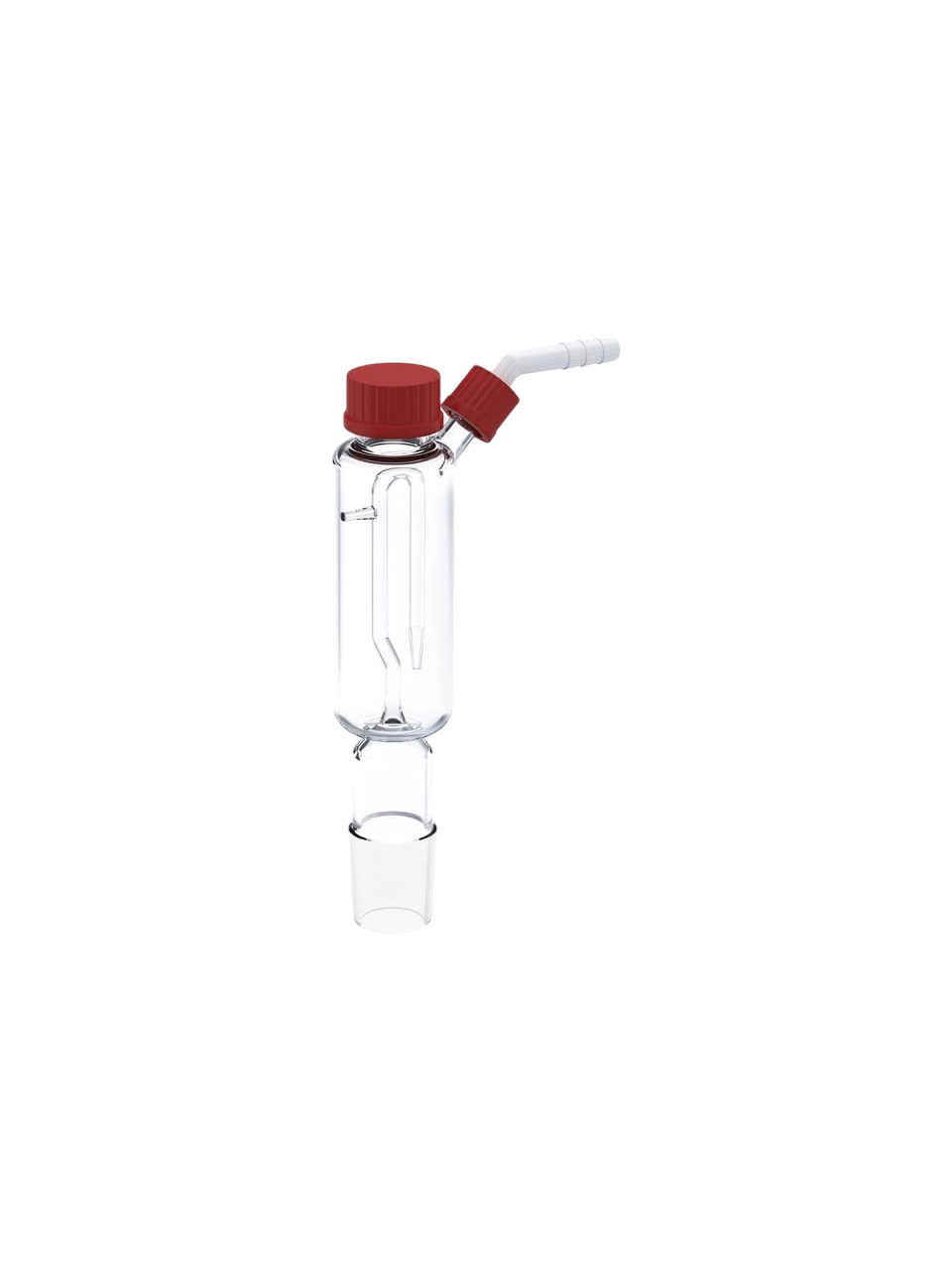 Oil Bubbler, SY OB 29, Borosilicate Glass, for IKA EasySyn Advanced Synthesis Reactors, NS 29/32 Male Joint