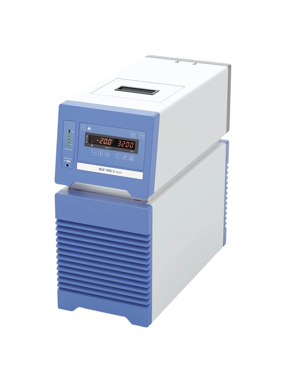 Devridaim Soğutucu (Chiller), HRC 2 Basic, -20-100 °C, 21 L/dak Basınç/Emiş Pompası, 1,4-4 L Dolum Hacmi, LED Ekran